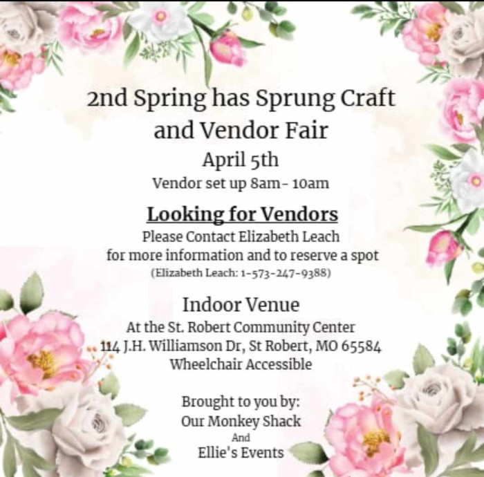 2nd Spring Has Spring Craft and Vendor Fair